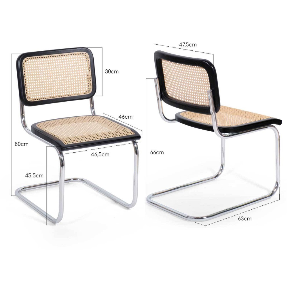 CHAISE SKOL BLACK