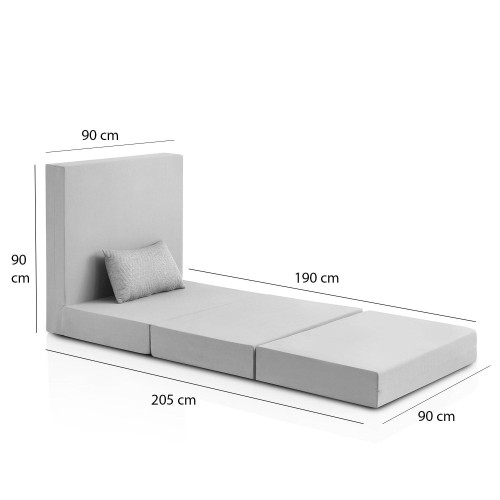 FAUTEUIL LIT CONVERTIBLE CIAN - Soldes 