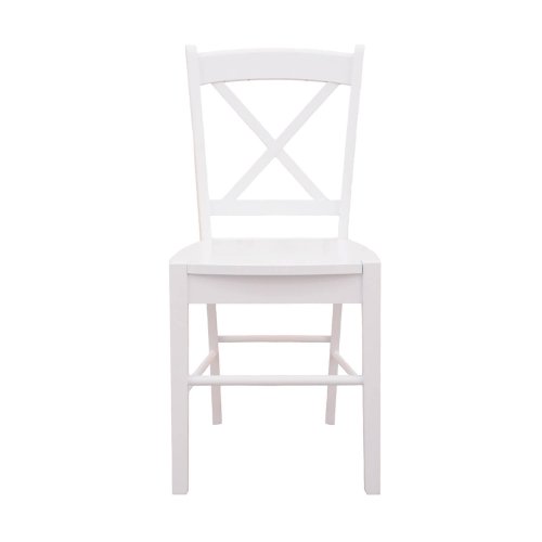 CHAISE EN BOIS ADELINE BLANCHE