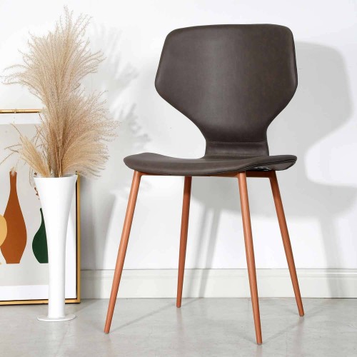 CHAISE NORDIQUE VORA REMBOURRÉE - Chaises 