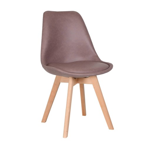 CHAISE REMBOURRÉE NEW TOWER WOOD