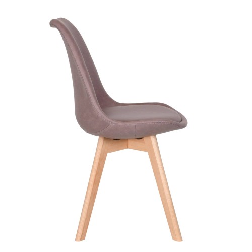 CHAISE REMBOURRÉE NEW TOWER WOOD