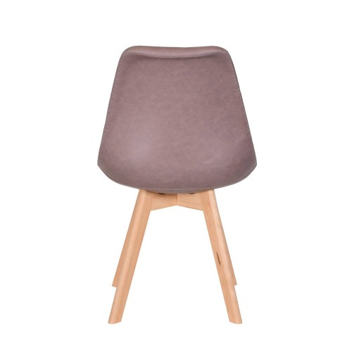 CHAISE REMBOURRÉE NEW TOWER WOOD