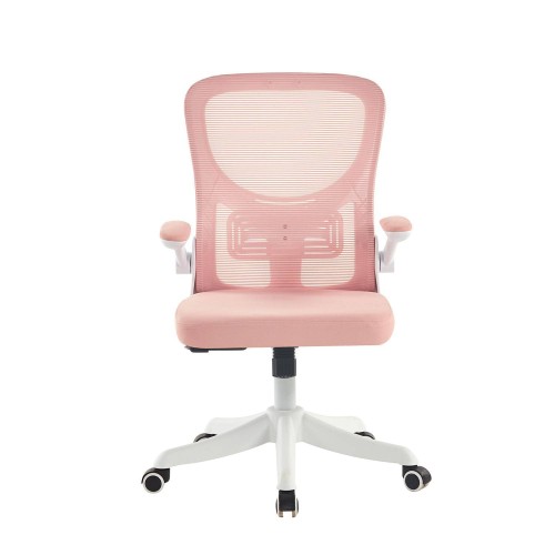 PACK TABLE ET CHAISE DE BUREAU ROSE