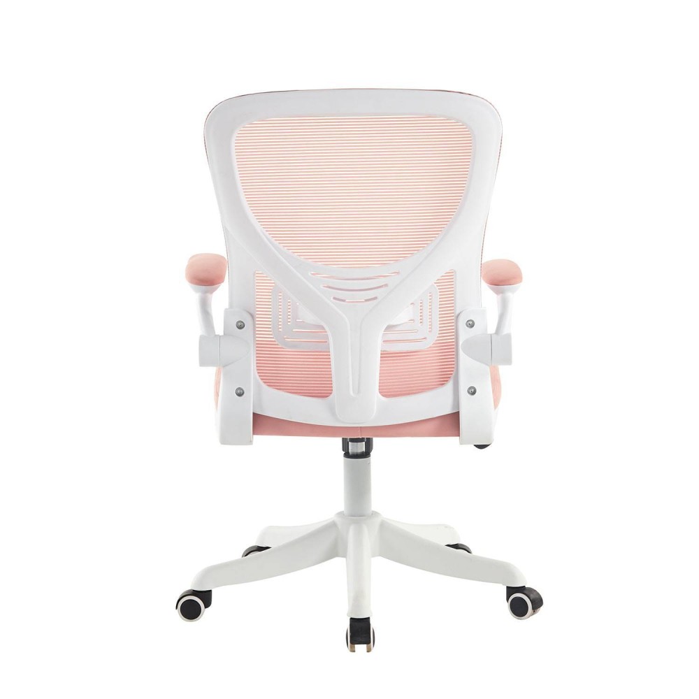 PACK TABLE ET CHAISE DE BUREAU ROSE