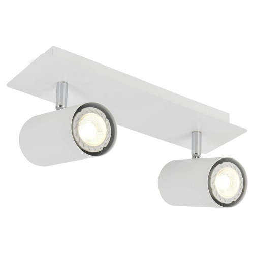 SPOT 2 LUMIÈRES BLANC MADDOX - Suspension 