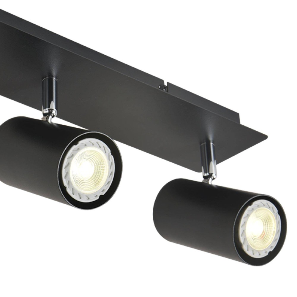 SPOT 3 LUMIÈRES NOIR MADDOX - Suspension 