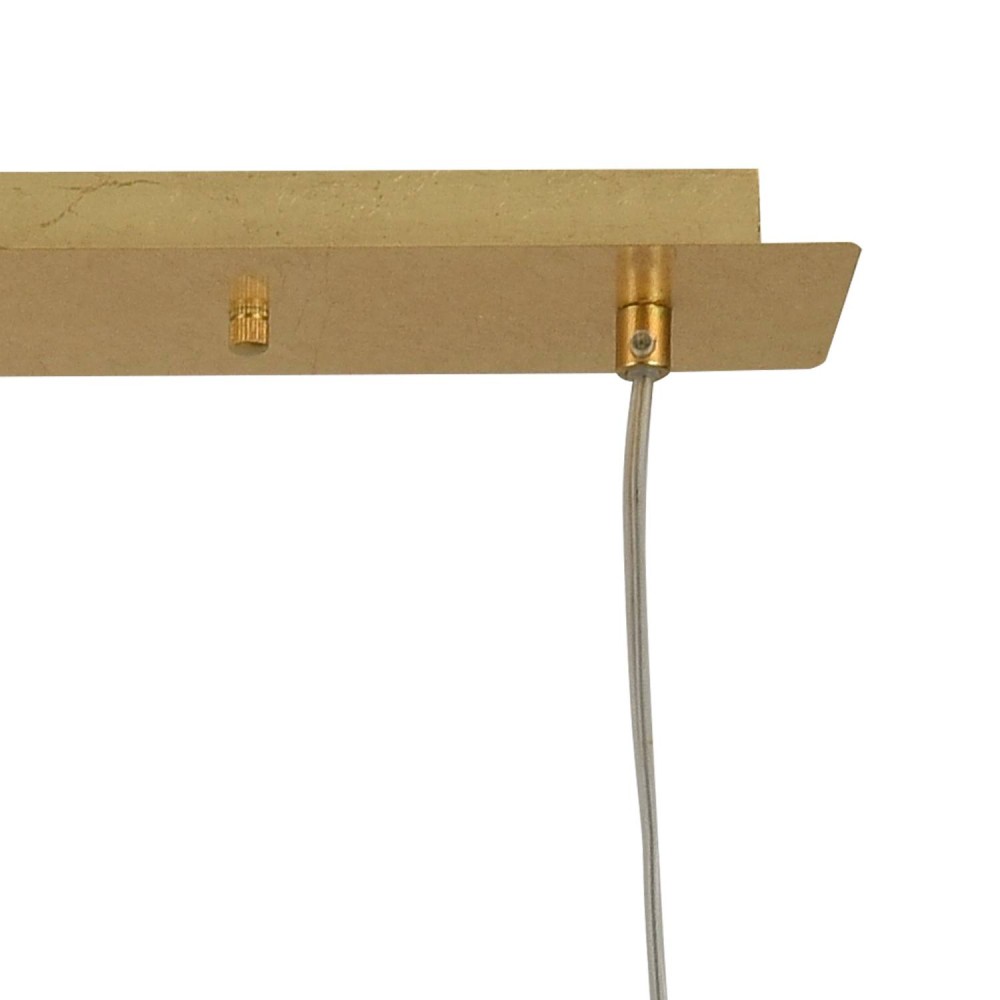 SUSPENSION FEUILLE D'OR 4 LUMIÈRES MADDOX - Suspension  SUSPENSION FEUILLE D'OR 4 LUMIÈRES MADDOX - Suspension