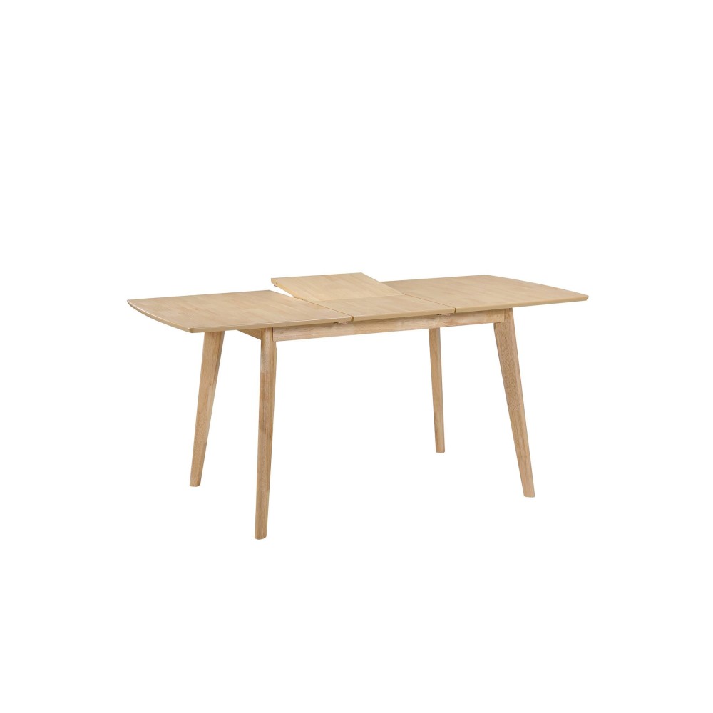 ENSEMBLE DE TABLE EXTENSIBLE TWEEN WOOD ET 4 CHAISES TIGA - Ensembles de tables et chaises 