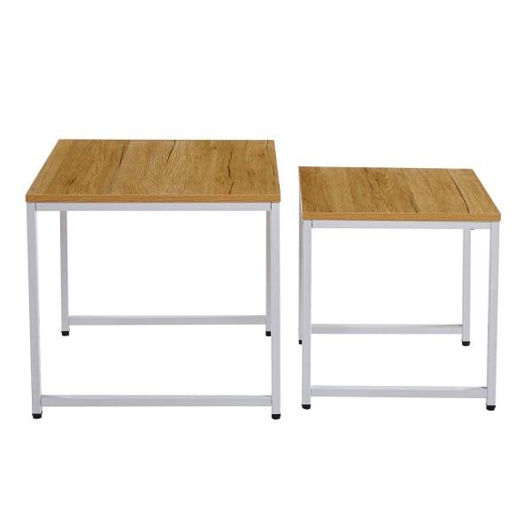 TABLE GIGOGNE SEAFORD BLANC - Tables Gigognes  2