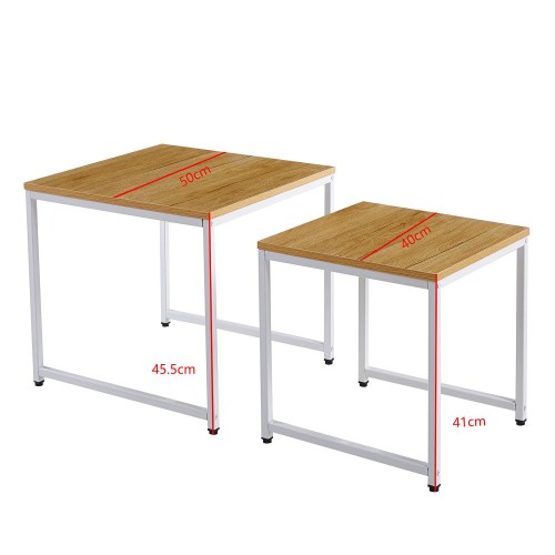 TABLE GIGOGNE SEAFORD BLANC - Tables Gigognes 