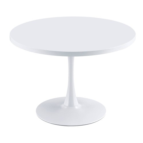 ODEON WHITE TABLE 110 Ø - Tables rondes 