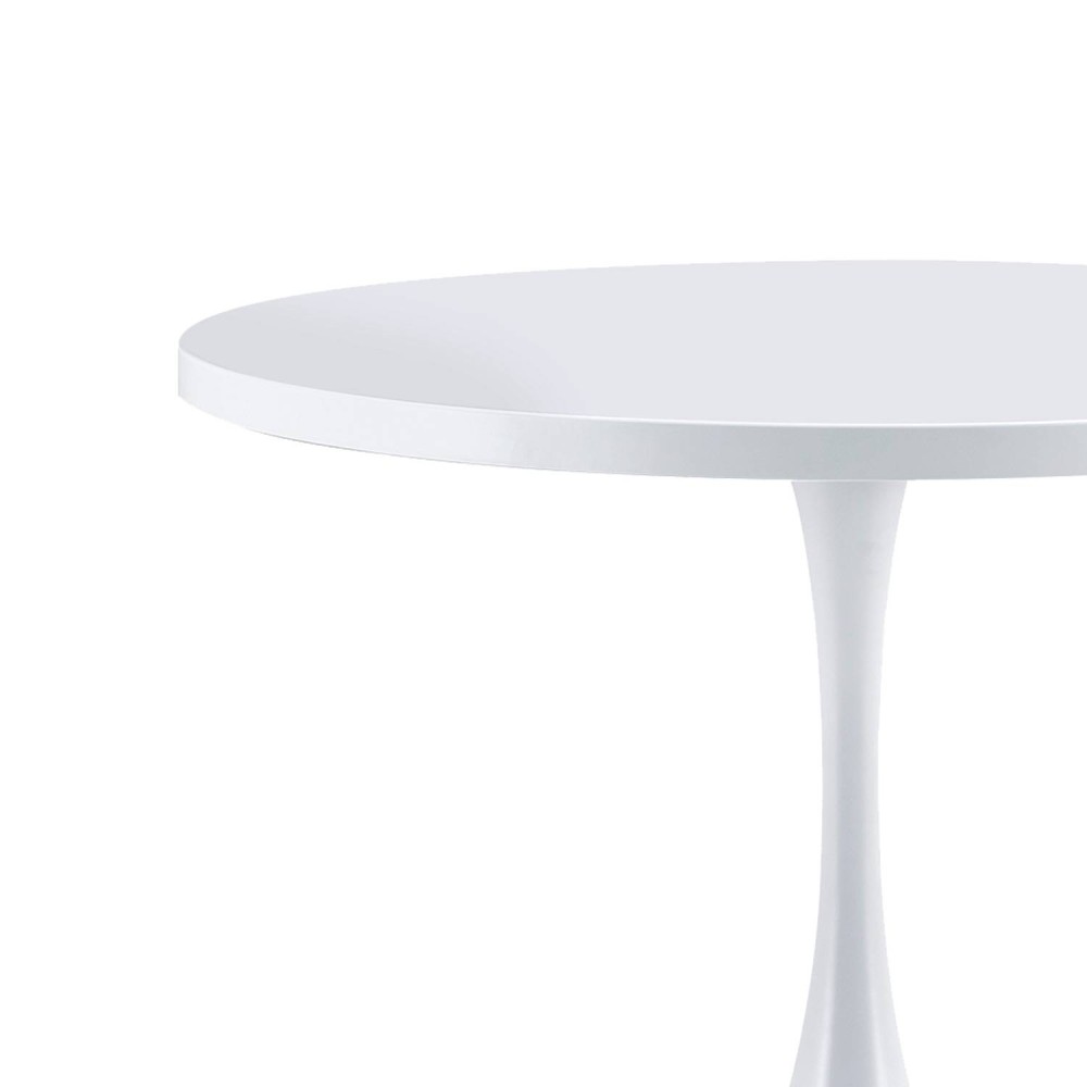 ODEON WHITE TABLE 110 Ø - Tables rondes 