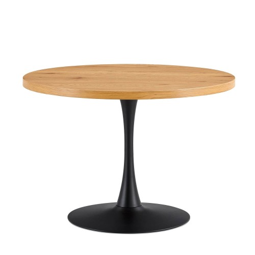 ODEON NATURE BLACK TABLE 110 Ø - Tables rondes 
