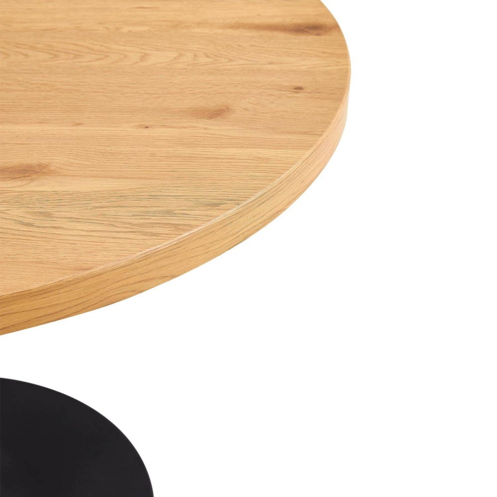 ODEON NATURE BLACK TABLE 110 Ø - Tables rondes 