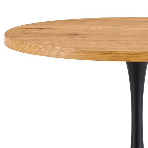 ODEON NATURE BLACK TABLE 110 Ø - Tables rondes 