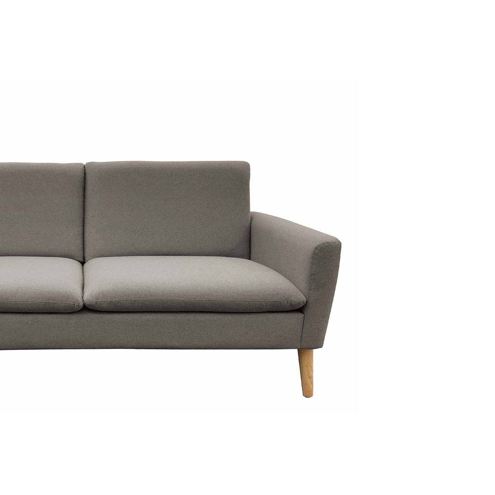 CANAPÉ VIENA GRIS - Canapés 2 places 