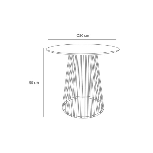 TABLE BASSE EN FORME DE BAIGNOIRE BLANCHE - Table basse 