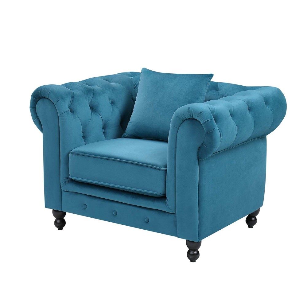 copy of FAUTEUIL CHESTERFIELD VELVET - Fauteuils 