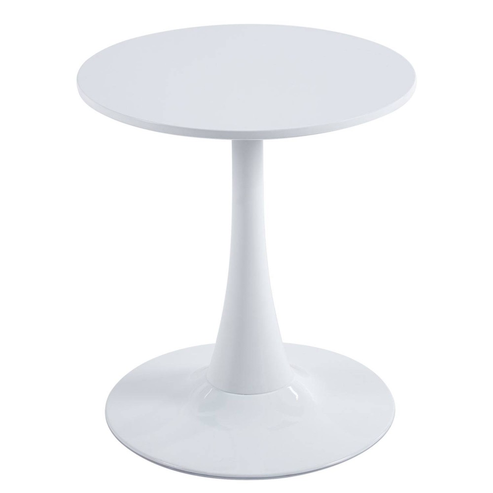 TABLE D'ANGLE IBIZA BLANCHE - Tables auxiliaires 