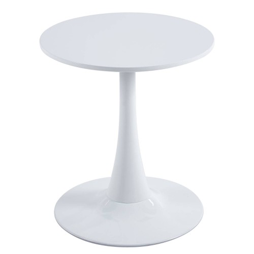 TABLE D'ANGLE IBIZA BLANCHE - Tables auxiliaires 