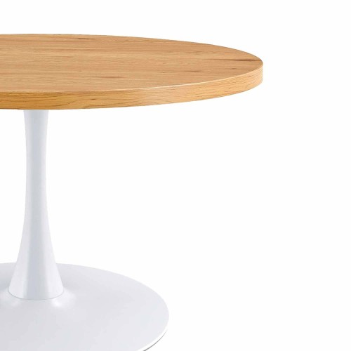 TABLE ODEON NATURE WHITE 110 Ø - Tables rondes 