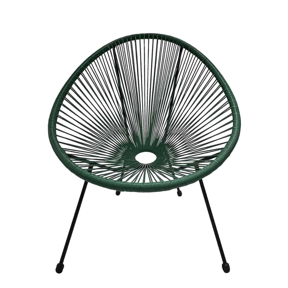 PACK 2 CHAISES ACAPULCO VERT FONCÉ - Packs de Chaises 