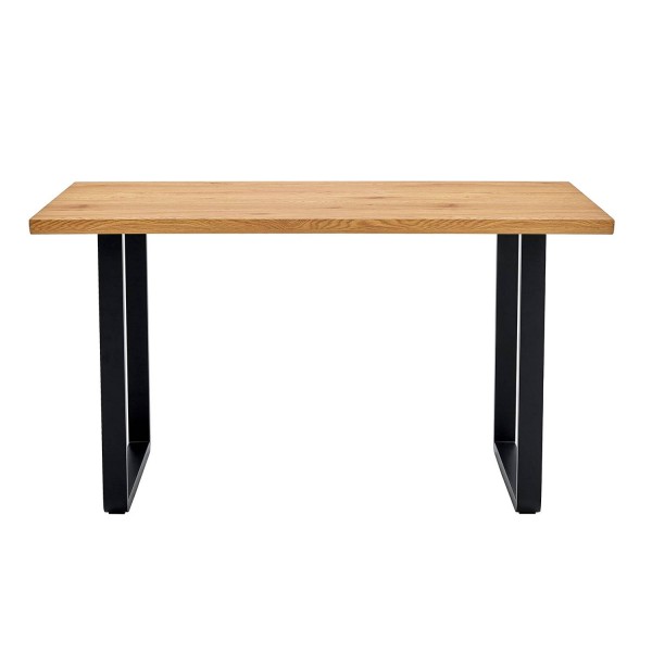 TABLE DE SALLE À MANGER NOIRE ROSS NATURE - Tables Rectangulaires  2