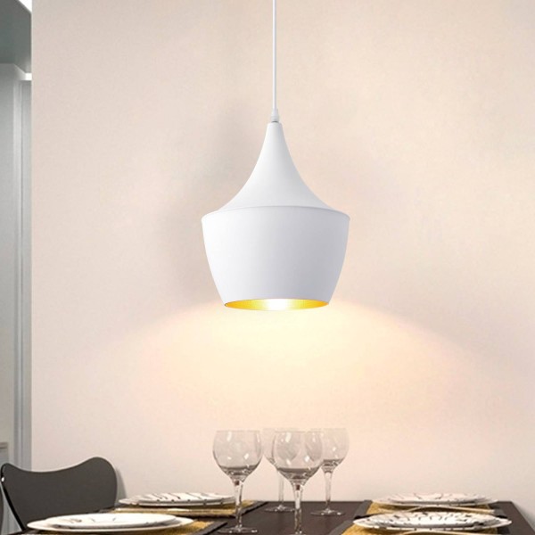 LAMPE SUSPENDUE 1 LUMIÈRE BLANCHE CUP - Suspension  2