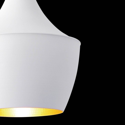 LAMPE SUSPENDUE 1 LUMIÈRE BLANCHE CUP - Suspension 