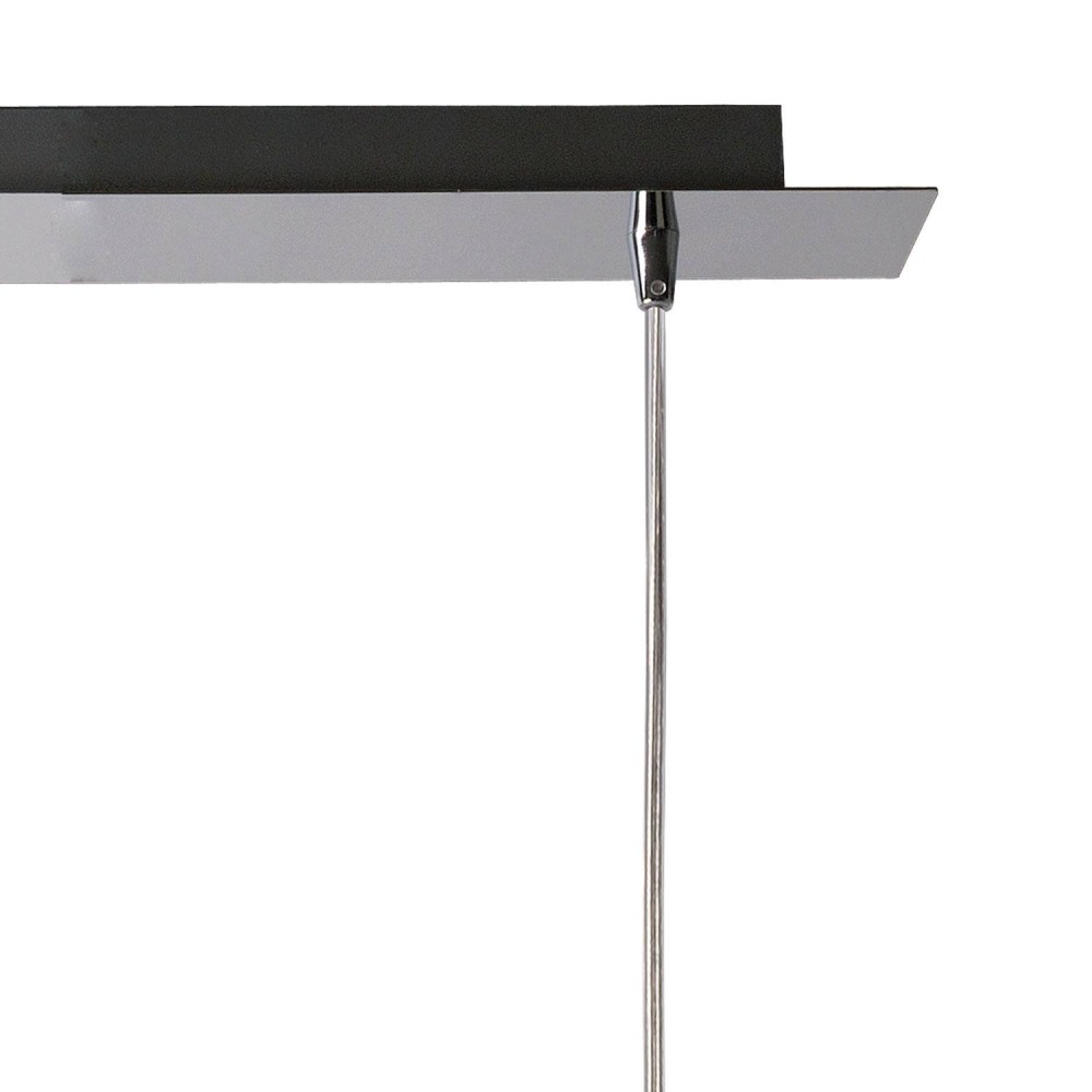 LAMPE SUSPENDUE 4 LUMIÈRES AMBRE HUBA - Suspension 