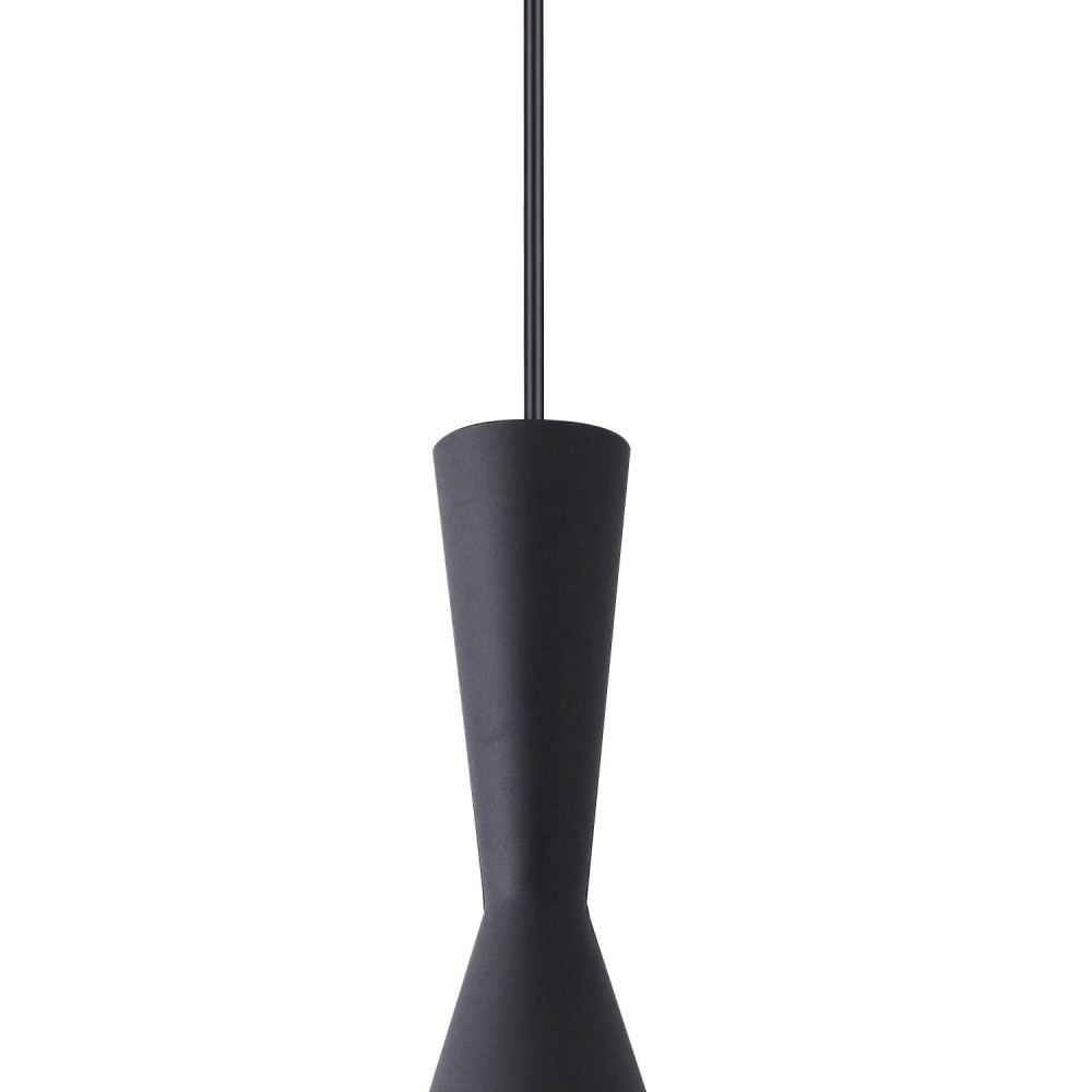 LAMPE SUSPENDUE 1 LUMIÈRE NOIR BELL - Suspension 