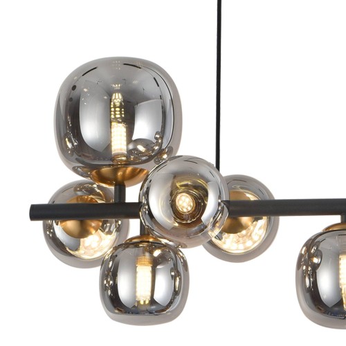 LAMPE SUSPENDUE 8 LUMIÈRES OKO - Suspension 