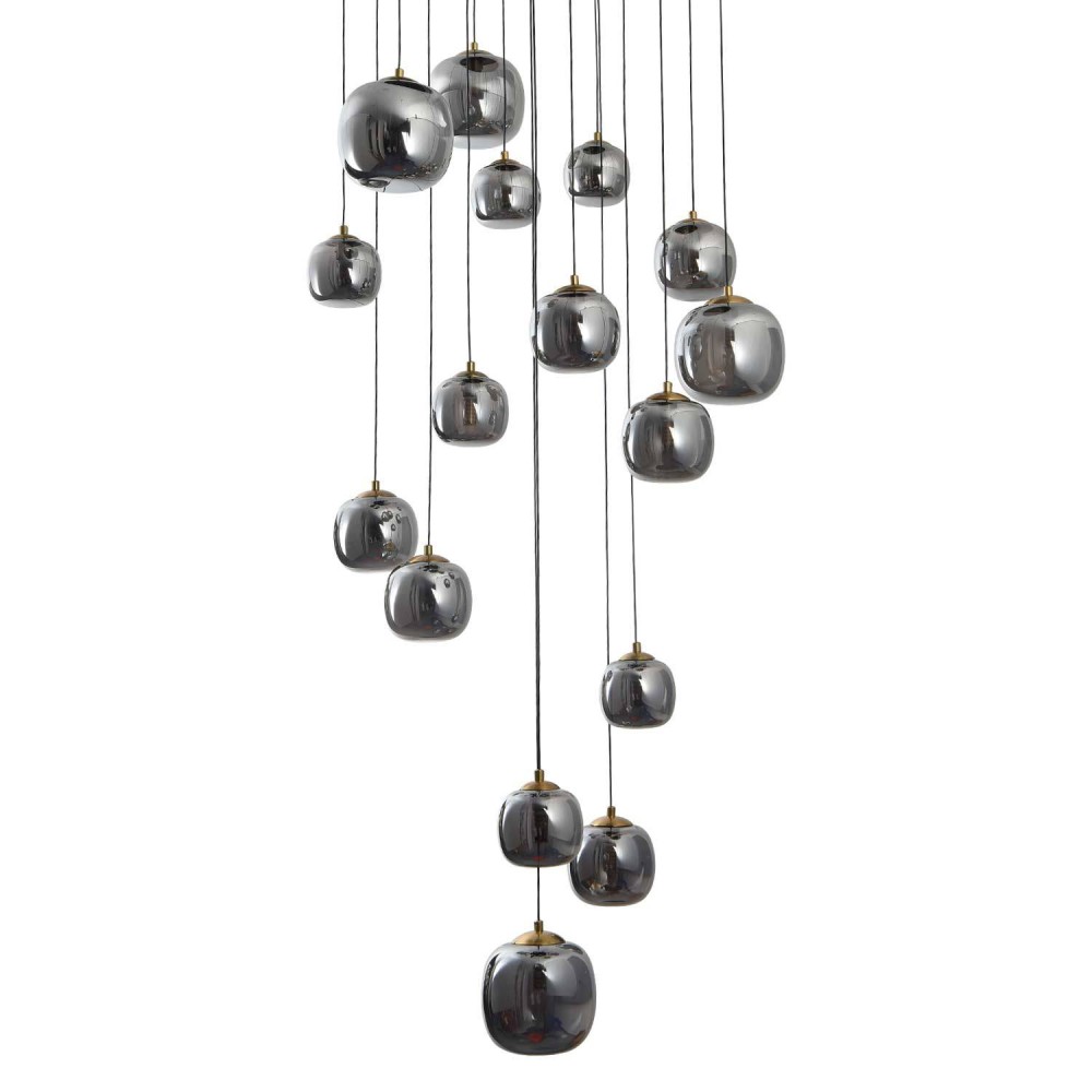 LAMPE SUSPENDUE 16 LUMIÈRES OKO - Suspension 