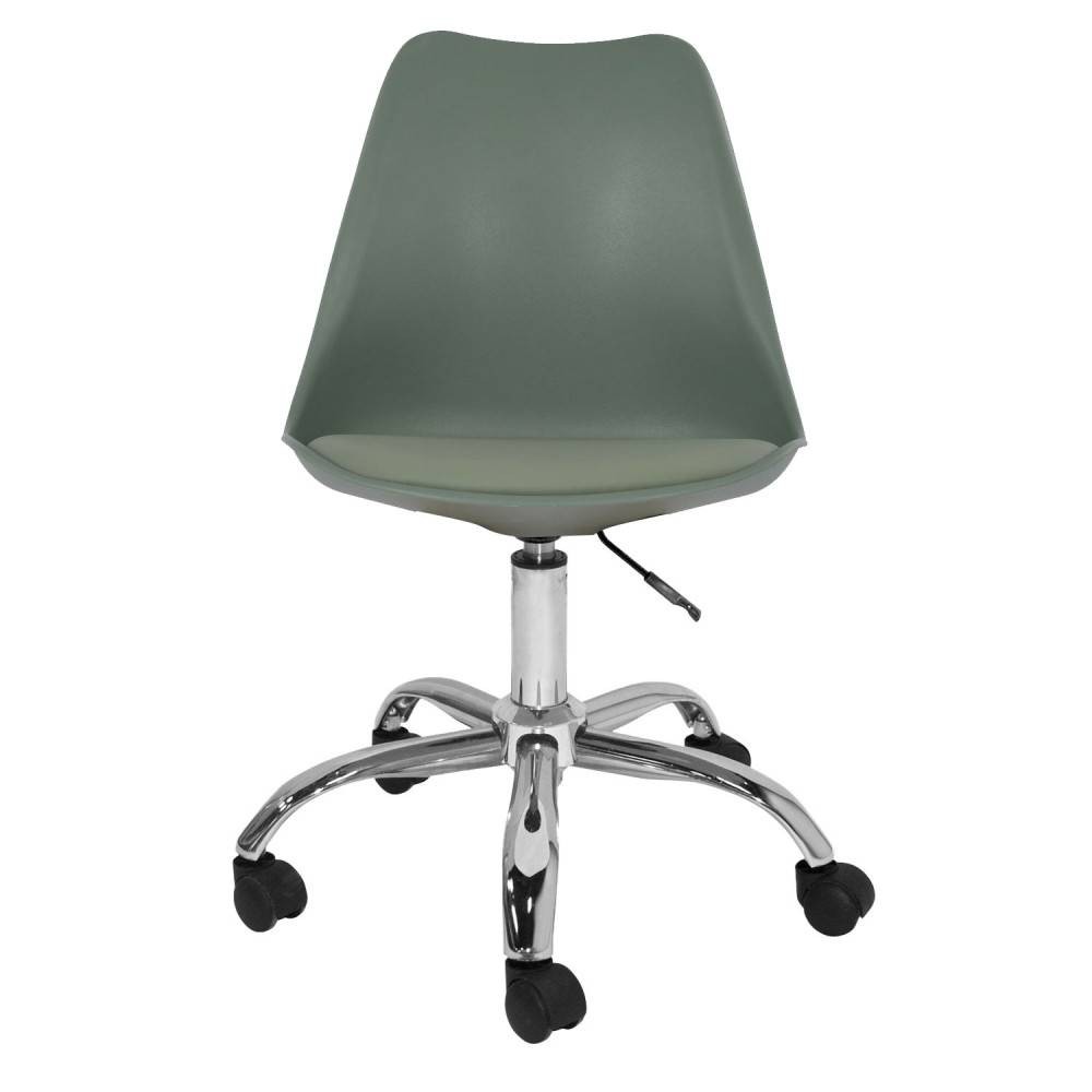 Chaise de bureau New Tower vert à roulettes | Vente de Meubles Online