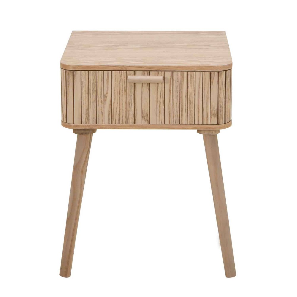 Table de chevet naturelle avec 1 tiroir | Vente de Meubles Online