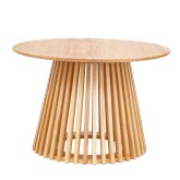 Table basse Tina circulaire Ø70 cm, design moderne avec finitions de qualité