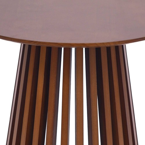 Table Basse Noyer Ø50 CM Tina | Vente de Meubles Online