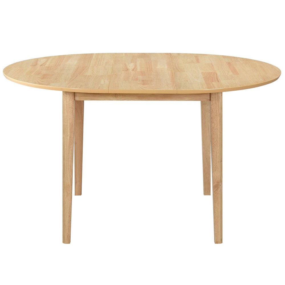 Table ronde extensible Zira naturel | Vente de Meubles Online