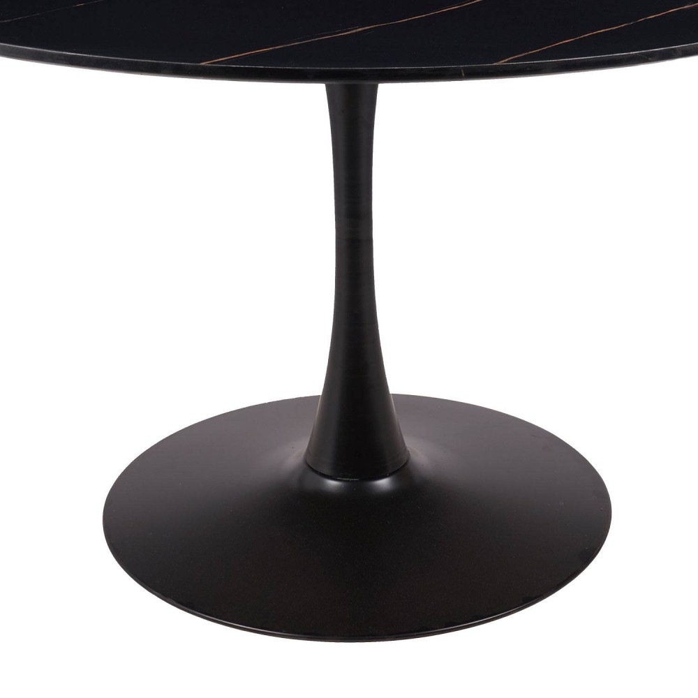 Table Ibiza ronde Ø120 CM marbre noir | Vente de Meubles Online