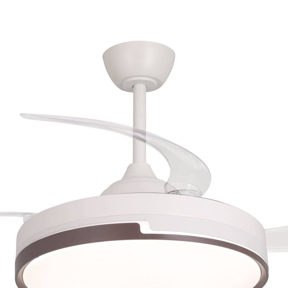 Ventilateur 4 pales pliables LED 48W Penny | Vente de Meubles Online