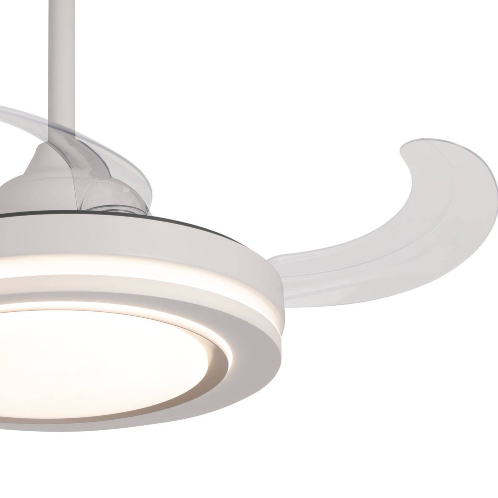 Ventilateur à 4 pales pliables LED 38W Bakar | Vente de Meubles Online