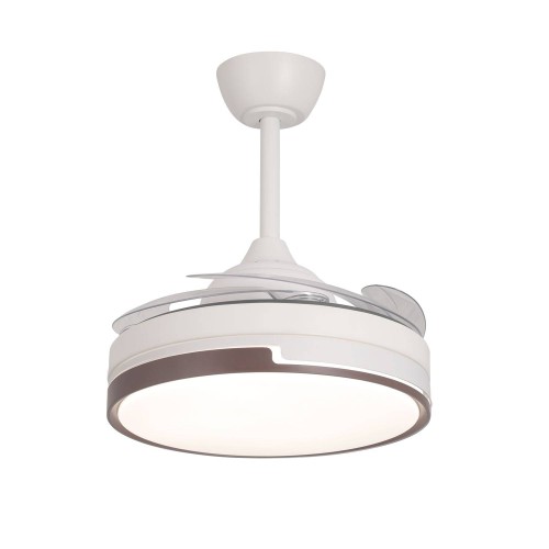 Ventilateur à 4 pales pliables LED 38W Penny | Vente de Meubles Online