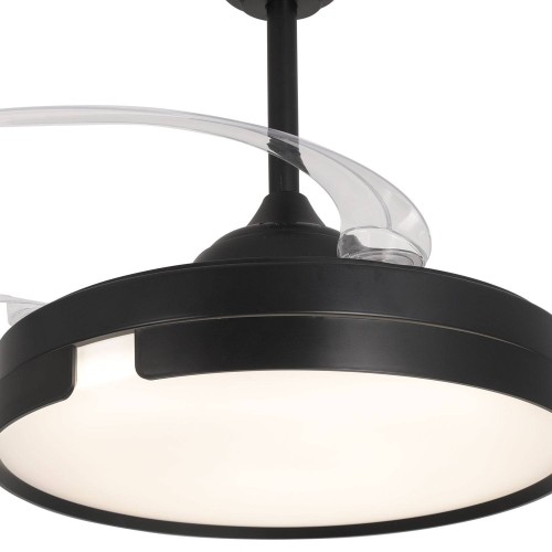 Ventilateur 4 pales pliables LED 48W Robby | Vente de Meubles Online