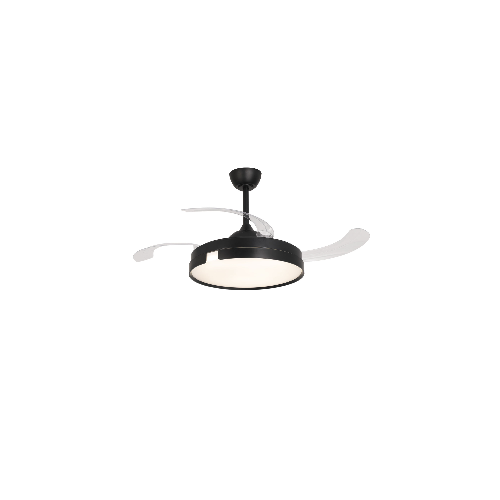 Ventilateur 4 pales pliables LED 48W Robby | Vente de Meubles Online