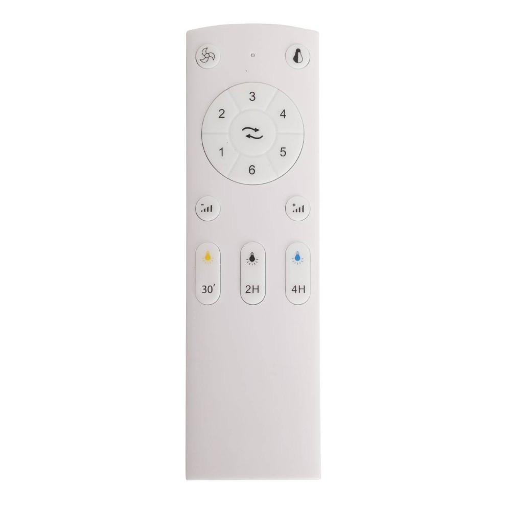 Ventilateur 4 pales pliables LED 48W Silver | Vente de Meubles Online