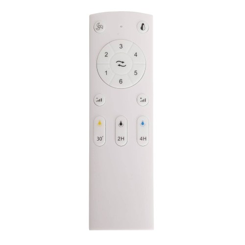 Ventilateur 4 pales pliables LED 48W Silver | Vente de Meubles Online