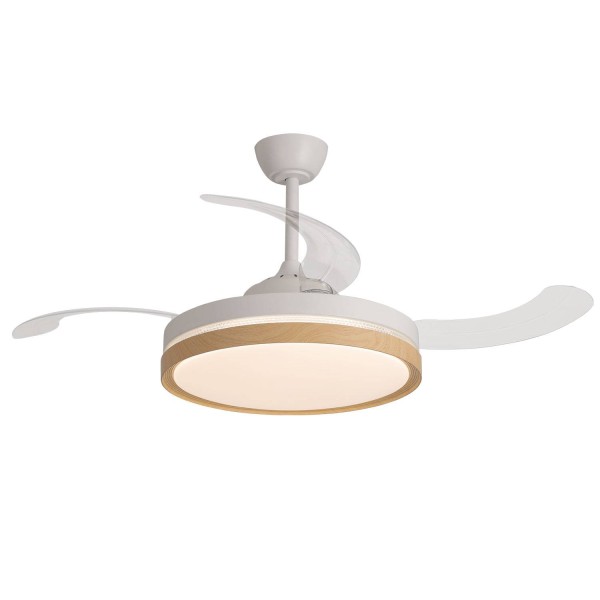 Ventilateur Argus 4 pales pliables et LED 48W grande puissance 2