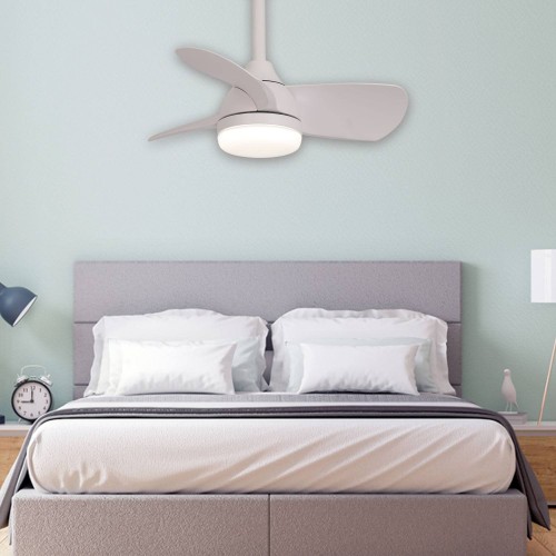 Ventilateur 3 pales LED 17W Cuki | Vente de Meubles Online