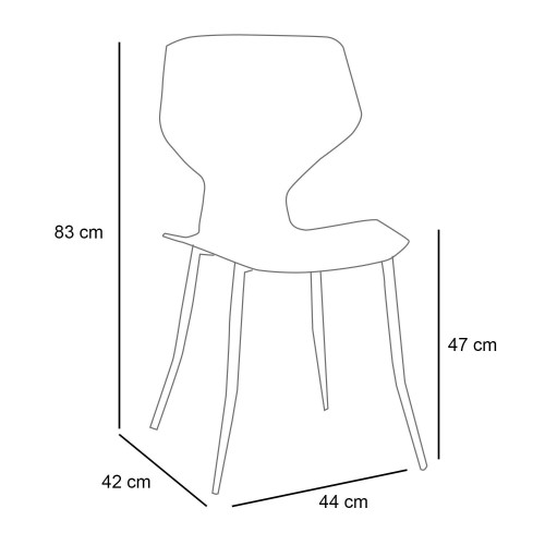 Chaise nordique Vora | Vente de Meubles Online